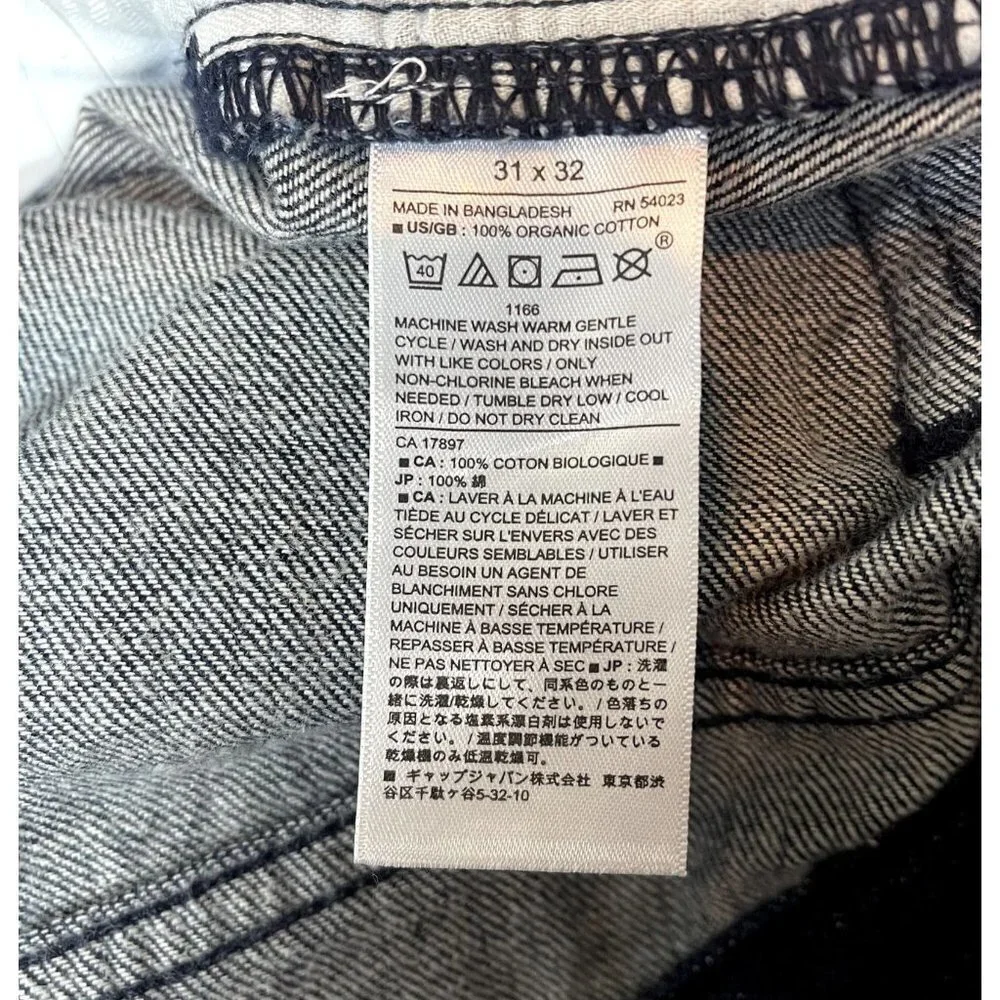 Banana Republic Mens Jeans Organic Cotton 31X32 Dark Wash Blue‎ Denim